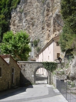 Hermitage of Calomini, entrance