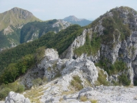 Monte Forato, view on the top