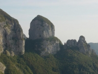 Monte Procinto, vista dal Monte Forato.