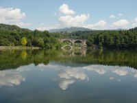 Pontecosi: the lake, panorama.
