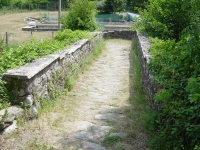 Ponte in pietra lungo l´Antica strada del sale e del ferro o Via del Sale